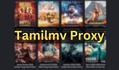 TamilMV proxy and mirror sites (Get TamilMV unblocked)